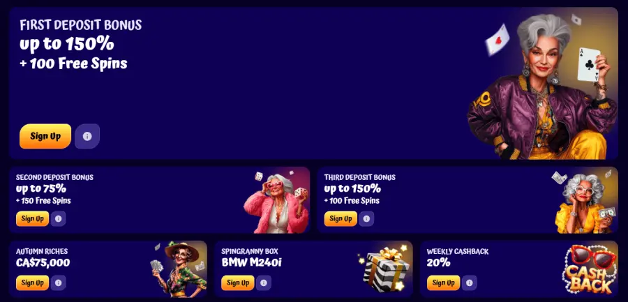 Spingranny bonus